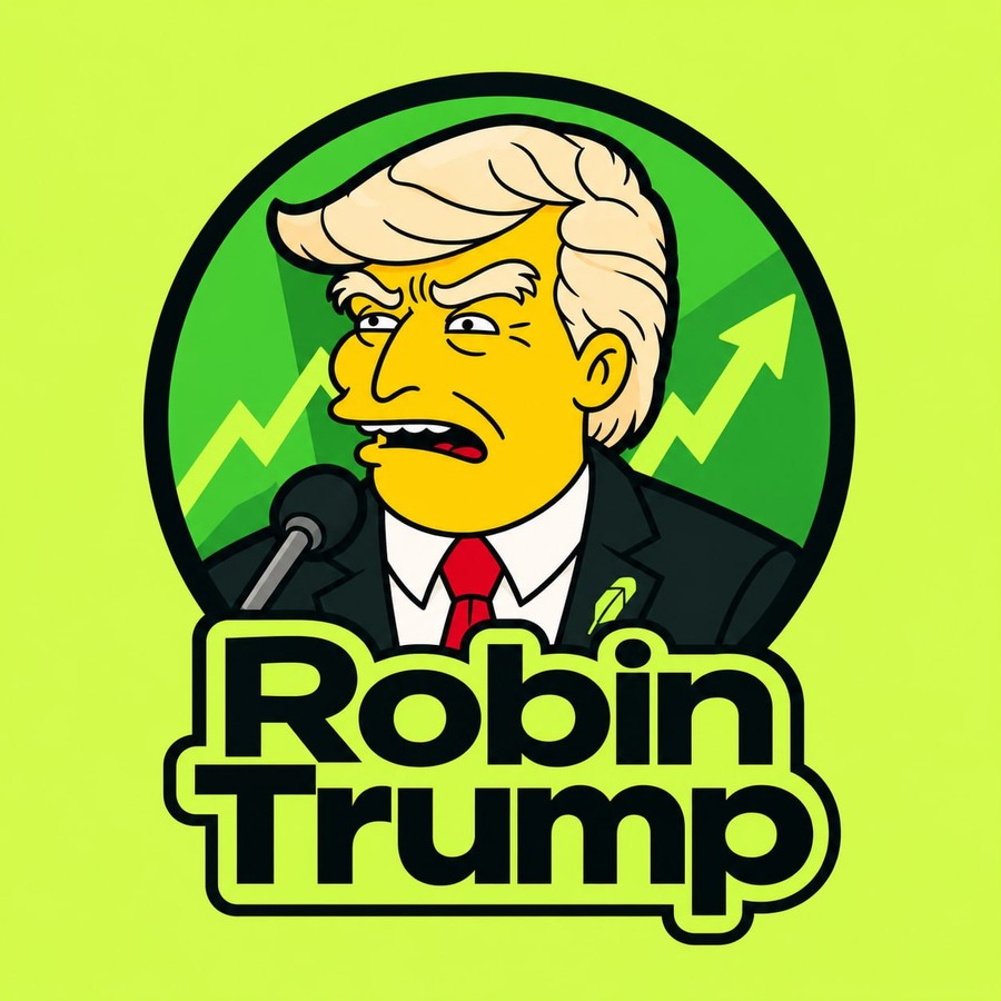 Robin Trump campaign sticker